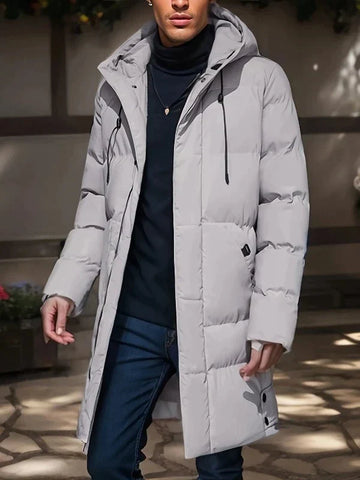 R&B | Längerer Puffer-Mantel mit zusätzlicher Polsterung