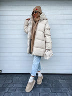 R&B | Elegante und leichte Daunenjacke für Damen