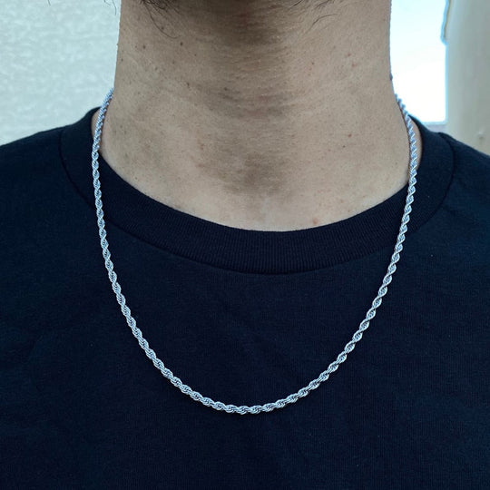 R&B Stilvolle Herren-Halskette mit Kette