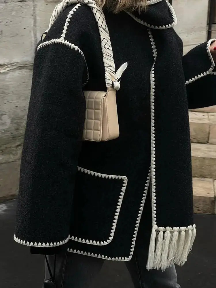 R&B | Jacke mit Schalkragen