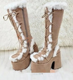 R&B | Neue Winter Frauen Schnee Stiefel Plattform  (Saison  1)