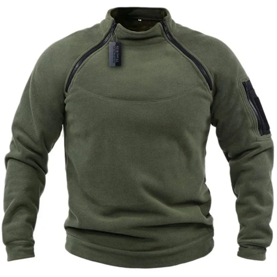 R&B | Herren Fleece Zip-Up Pullover