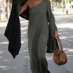 R&B | Elegantes und Leichtes Ein-Schulter-Kleid
