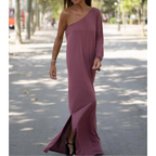 R&B | Elegantes und Leichtes Ein-Schulter-Kleid