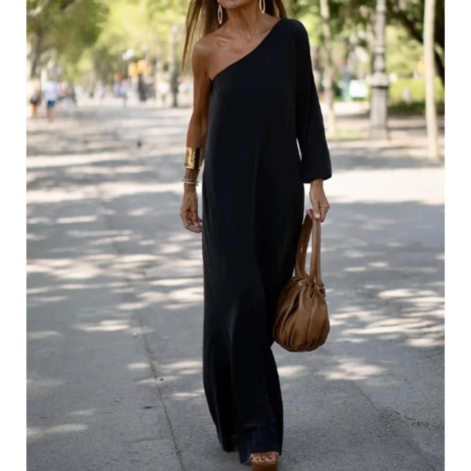 R&B | Elegantes und Leichtes Ein-Schulter-Kleid