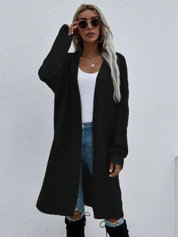 R&B | Strick Lang Frauen Strickjacke Pullover