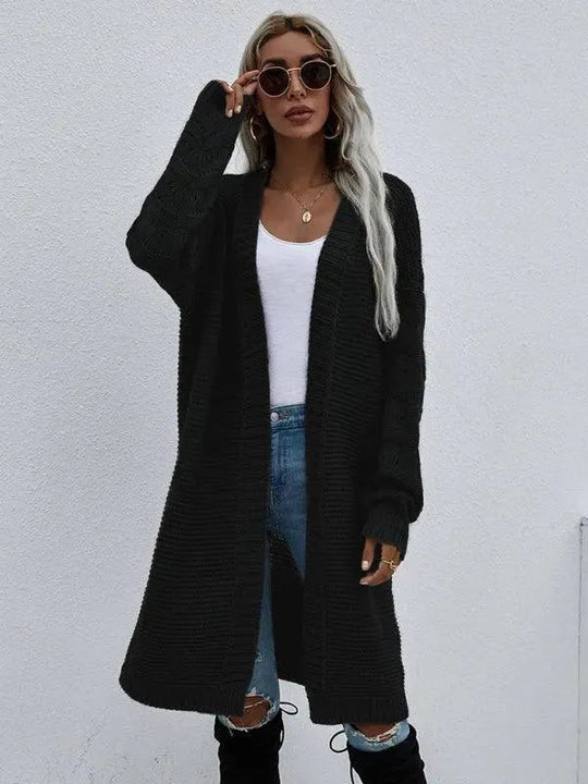 R&B | Strick Lang Frauen Strickjacke Pullover