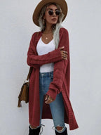 R&B | Strick Lang Frauen Strickjacke Pullover