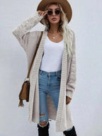 R&B | Strick Lang Frauen Strickjacke Pullover