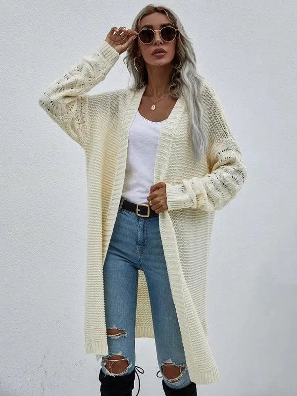 R&B | Strick Lang Frauen Strickjacke Pullover