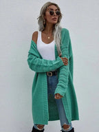 R&B | Strick Lang Frauen Strickjacke Pullover