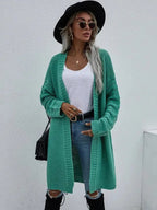 R&B | Strick Lang Frauen Strickjacke Pullover