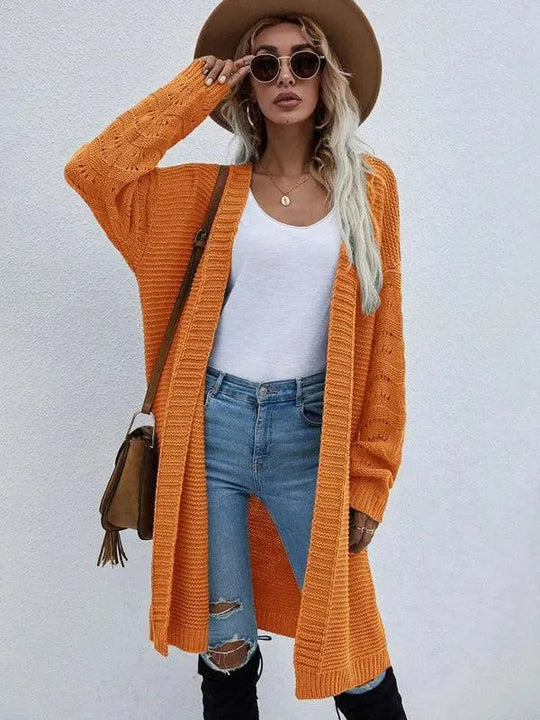 R&B | Strick Lang Frauen Strickjacke Pullover