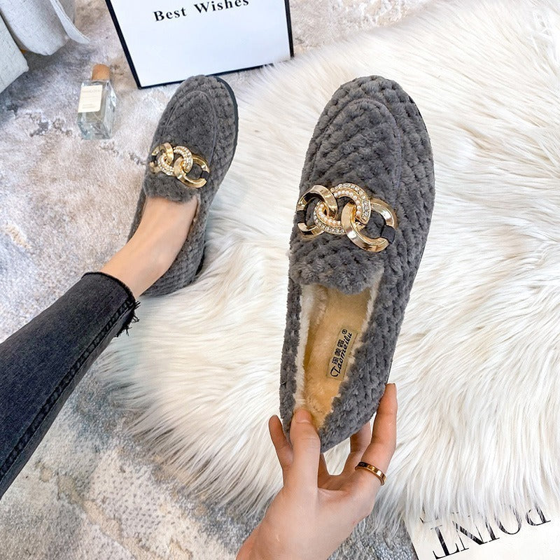Kristalline Winter Slipper | Warm & Modisch R&B