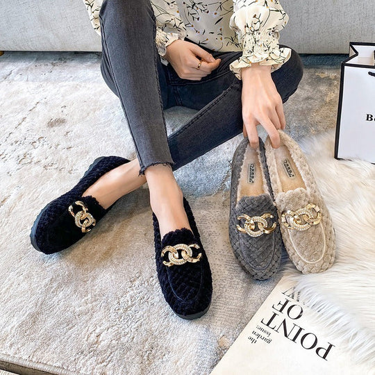 Kristalline Winter Slipper | Warm & Modisch R&B