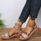 R&B | Orthopädische Sandalen mit Keilabsatz