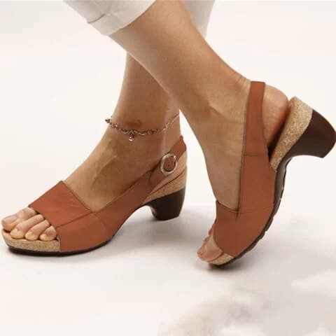Heidi-Mode- Orthopädische Komfort-Absätze – Schuhe, die Ihre Füße lieben