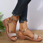 R&B | Orthopädische Sandalen mit Keilabsatz