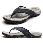 R&B | Herren Schwarz Outdoor Sandalen Robust