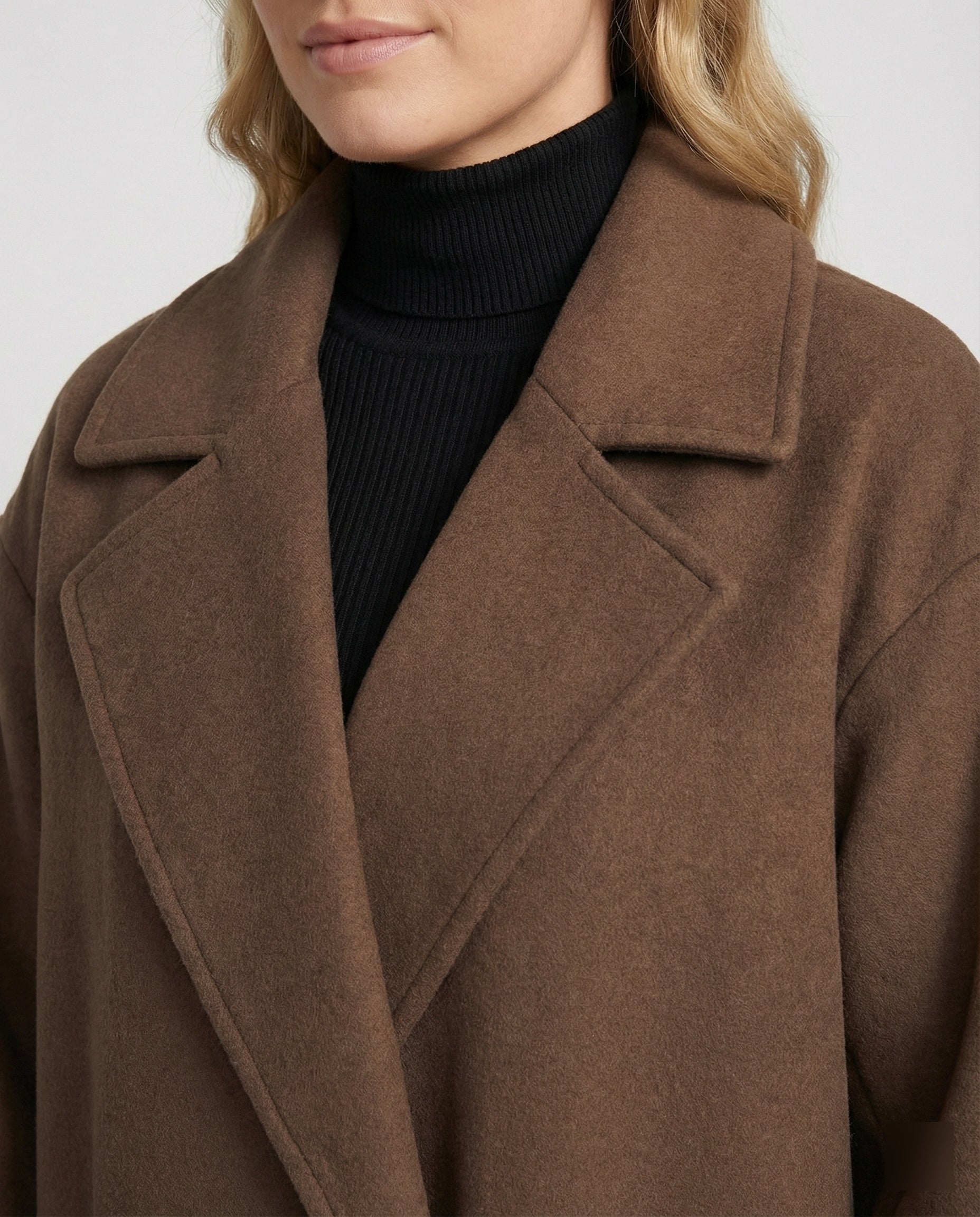 R&B | Oversized Wollmantel für Damen