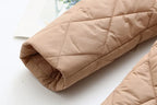 R&B | Übergröße Argyle-Muster Polsterjacke - Stilvoll & Bequem