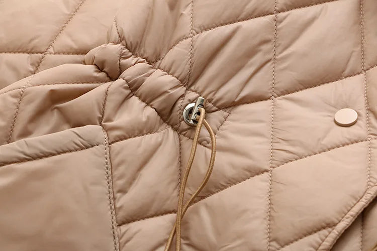 R&B | Übergröße Argyle-Muster Polsterjacke - Stilvoll & Bequem