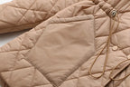R&B | Übergröße Argyle-Muster Polsterjacke - Stilvoll & Bequem