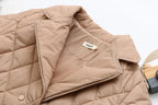 R&B | Übergröße Argyle-Muster Polsterjacke - Stilvoll & Bequem