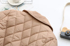 R&B | Übergröße Argyle-Muster Polsterjacke - Stilvoll & Bequem