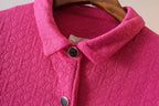 R&B | Übergroße Prägung Dicke Jacke - Stylisch & Warm