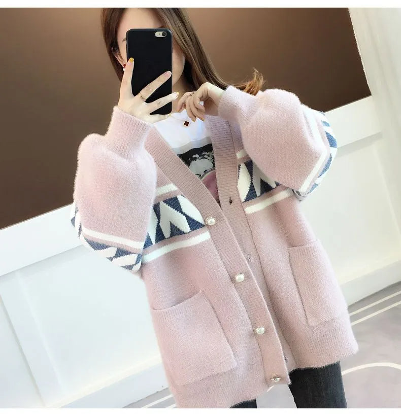 R&B | Oversized Gestrickter Kuschelsweater