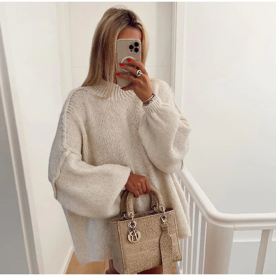 R&B | Übergroßer Strickpullover für Damen