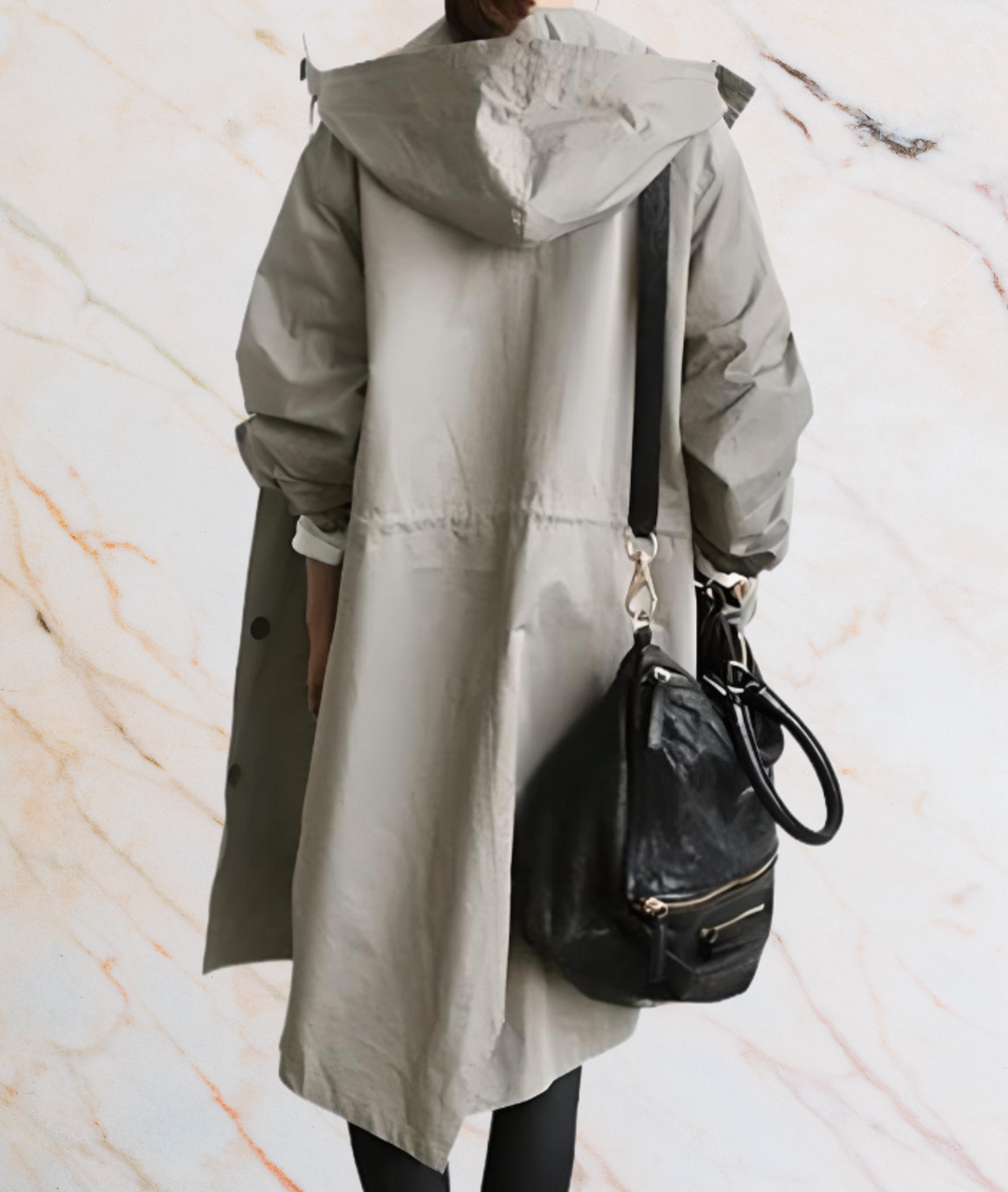 R&B | Oversized Lange Jack mit Knöpfen und Tiefen Seitentaschen