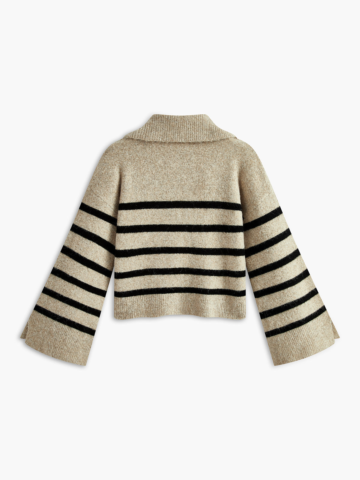 R&B | Übergroßer Gestreifter Pullover für Frauen