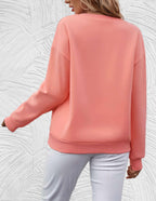 R&B | Oversized Damenpullover mit Rundhalsausschnitt
