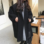 R&B | Übergrößen Wollmischung Trenchcoat
