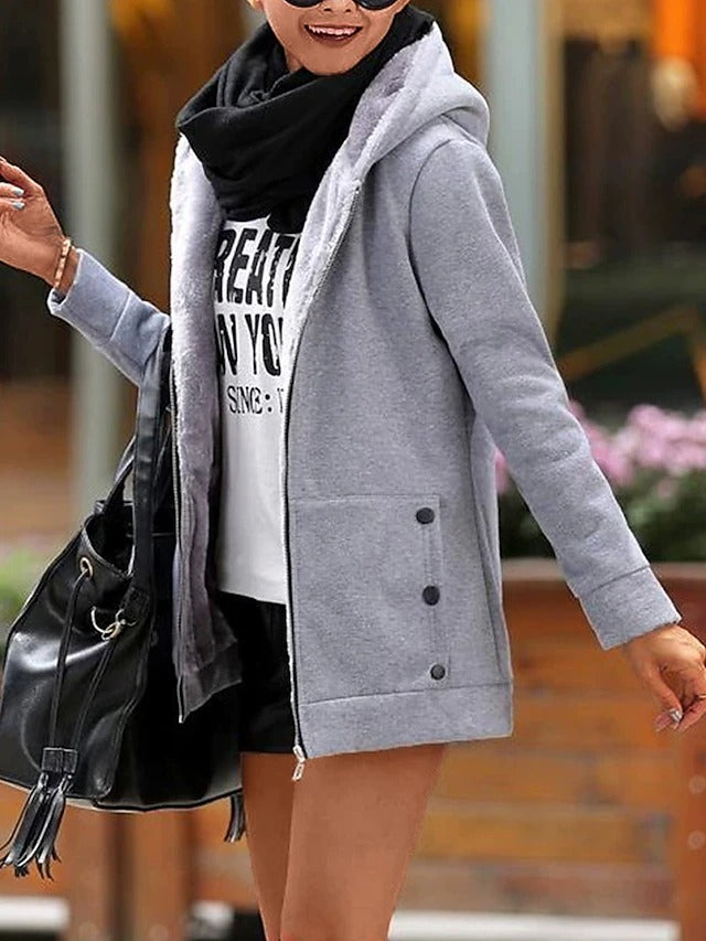 R&B | Winddichte Wintermantel Hoodie