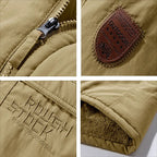 R&B | Herren Winterjacke Taktisch Wasserdicht mit Abnehmbarem Kapuze
