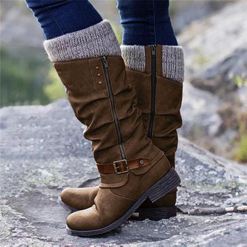 R&BMode | Orthopädische Stiefel Mit Flachem Absatz