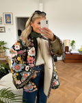 R&B | Gepolsterte Floraljacke