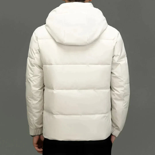R&B | Gepolsterte Herrenjacke mit Kapuze