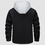 R&B | Gepolsterte Herrenjacke mit Kapuze