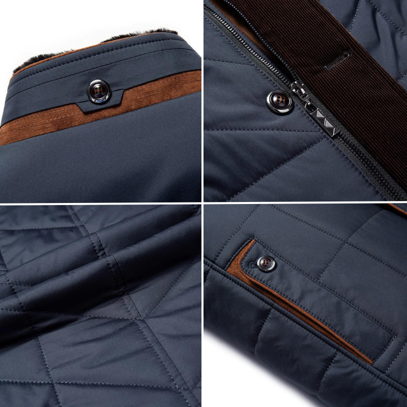 R&B | Gepolsterte Herren Winterjacke mit Premium-Isolierungstechnologie