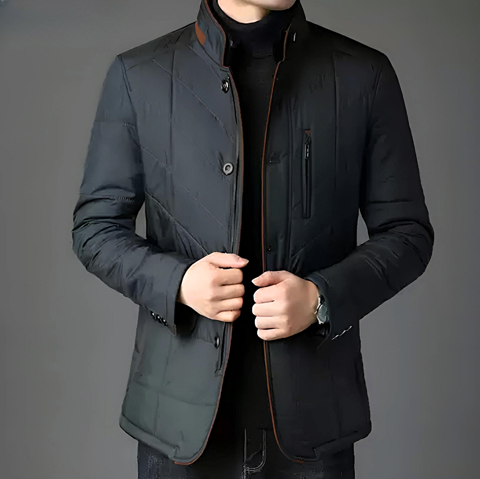 R&B | Gepolsterte Herren Winterjacke mit Premium-Isolierungstechnologie