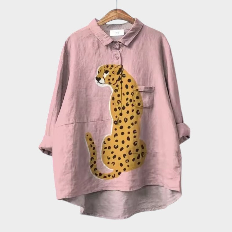 R&B | Schicke Bluse mit Knopfleiste Vorne