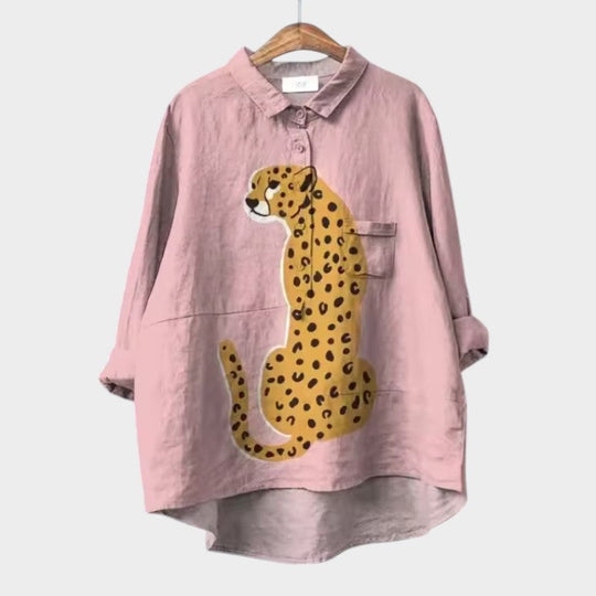 R&B | Schicke Bluse mit Knopfleiste Vorne