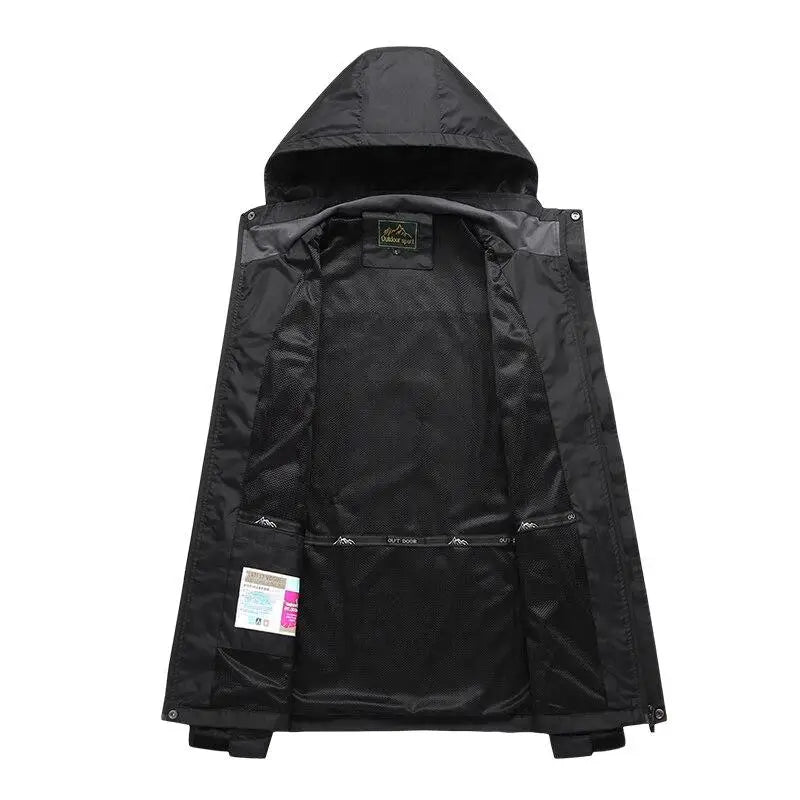 R&B | Herren Parka - Military Green Windbreaker