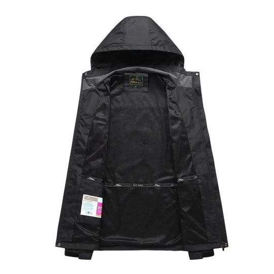 R&B | Herren Parka - Military Green Windbreaker