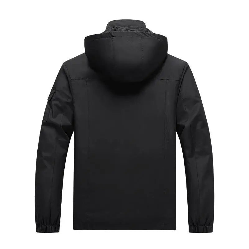 R&B | Herren Parka - Military Green Windbreaker