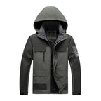 R&B | Herren Parka - Military Green Windbreaker